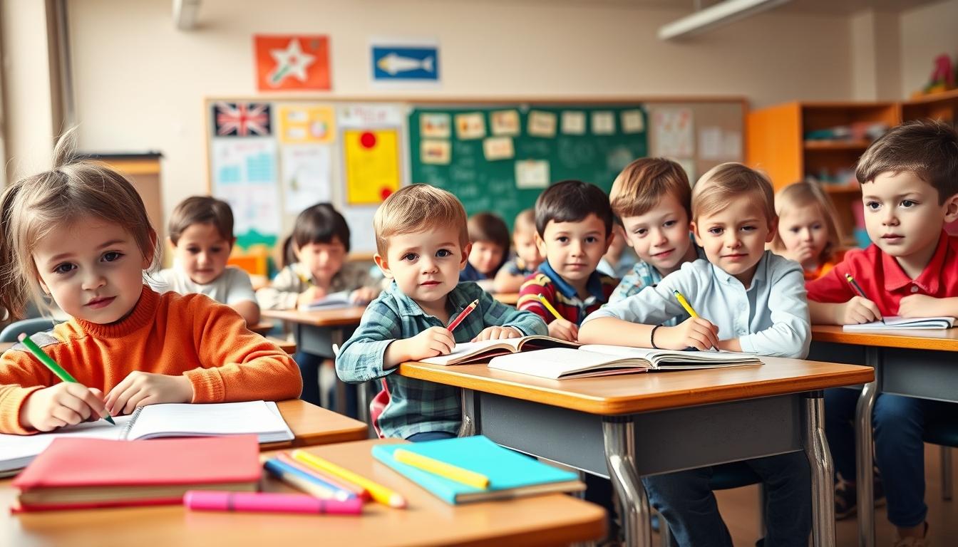 Student using a study guide to organize academic notes